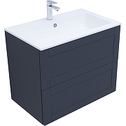 Приобрести aquanet тумба с раковиной терра 80 см, маренго