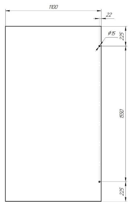 Приобрести душевое ограждение radomir walk-in 110 110х80-120 см, хром/прозрачное/матовое