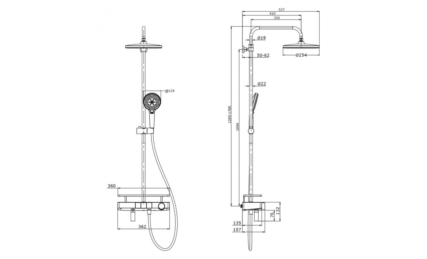 Приобрести lemark душевая система tropic, хром lm7011c