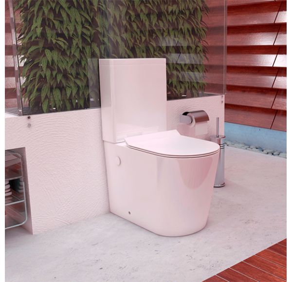 Приобрести унитаз-компакт sole torr безободковый