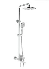 Душевая система ViEiR Camomilla 1500 мм, белый\хром V283562F