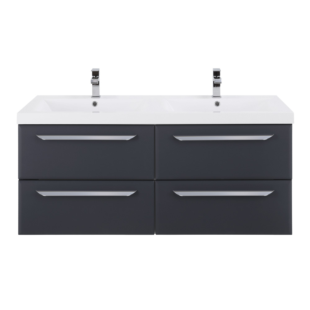 Приобрести cezares тумба подвесная с раковиной eco 120 см grafito, графит eco-1200-4c-so-2-gr-p