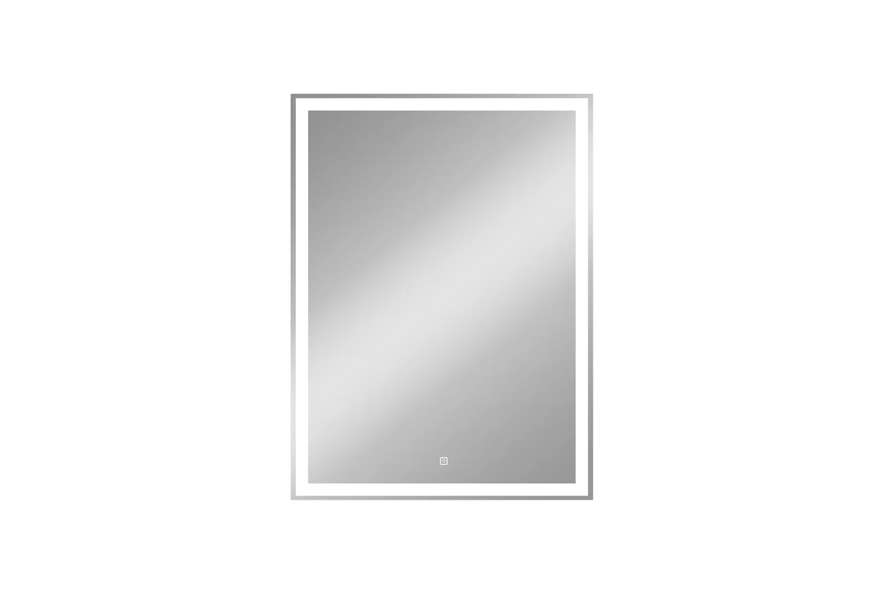 Приобрести continent зеркало с подсветкой mercury 70х90 см, белое
