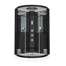 Grossman Гидробокс 120х120 см, черный\прозрачное GR242