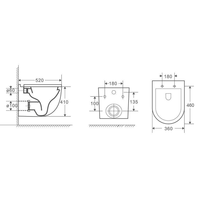 Приобрести loranto инсталляция + azario fora унитаз подвесной безободковый (4501+az-0017 e-r)