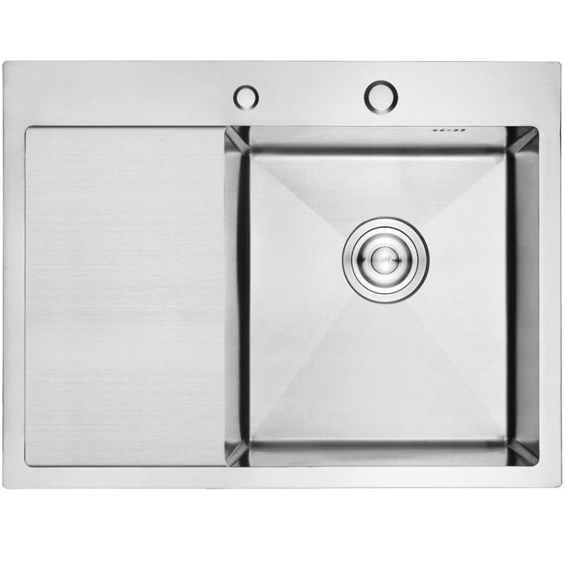Приобрести gerhans кухонная мойка 58х48 см, правосторонняя, сатин