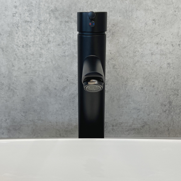 Приобрести comforty высокий смеситель для раковины 31 см, черный матовый, fc018b-cmt