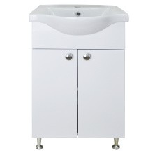 Loranto Тумба напольная с раковиной Моника New 50х82 см, белая (CS00071364)