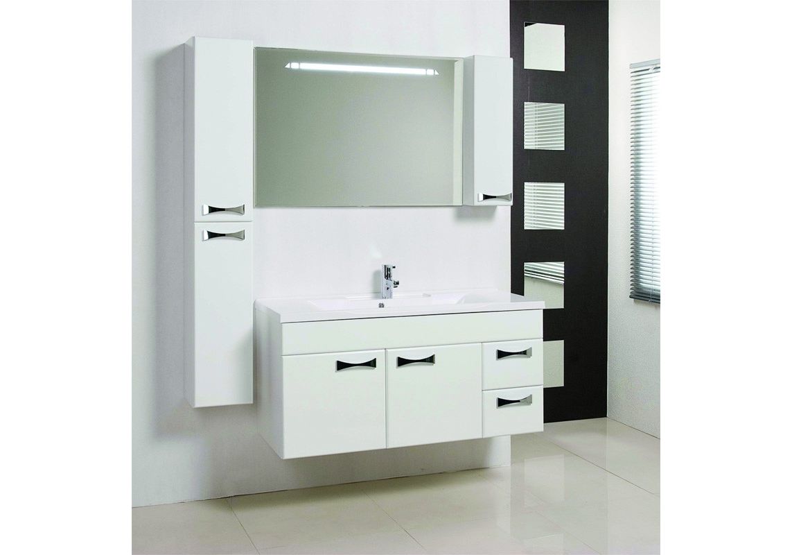 Приобрести зеркало шкаф акватон диор 120 см, правое, цвет белый