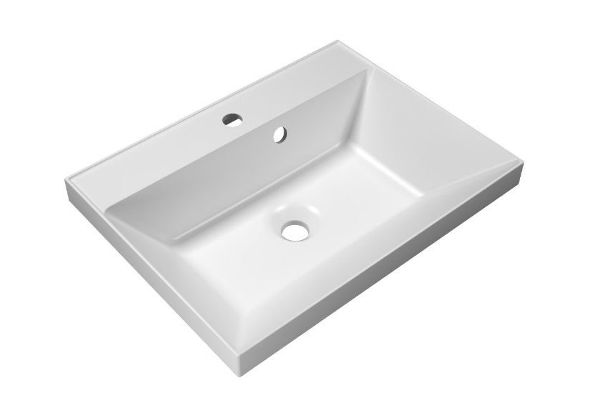 Приобрести тумба подвесная с раковиной belbagno marino-600-2c-so-bo-p 60 см, bianco opaco