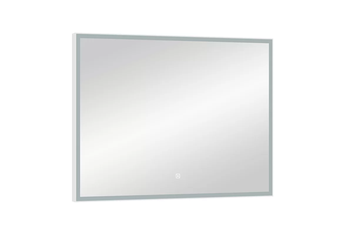 Приобрести continent зеркало с подсветкой sting white 80х60 см, белое