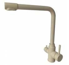 Смеситель для кухни ViEiR Kitchen 375 мм, с подключением к фильтру, бежевый V15026(B)