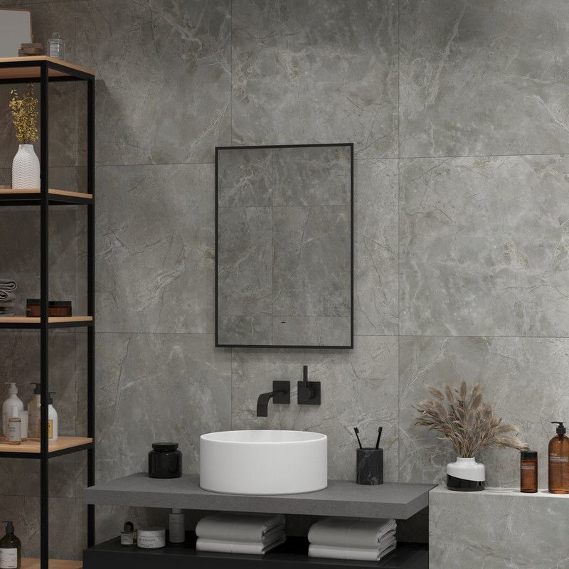 Приобрести continent зеркало с подсветкой amer 50х70 см, бесконтактный включатель, черное