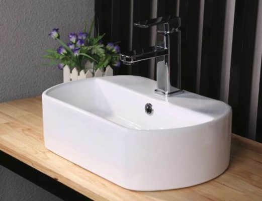 Приобрести раковина накладная ceramalux 45 см 9293