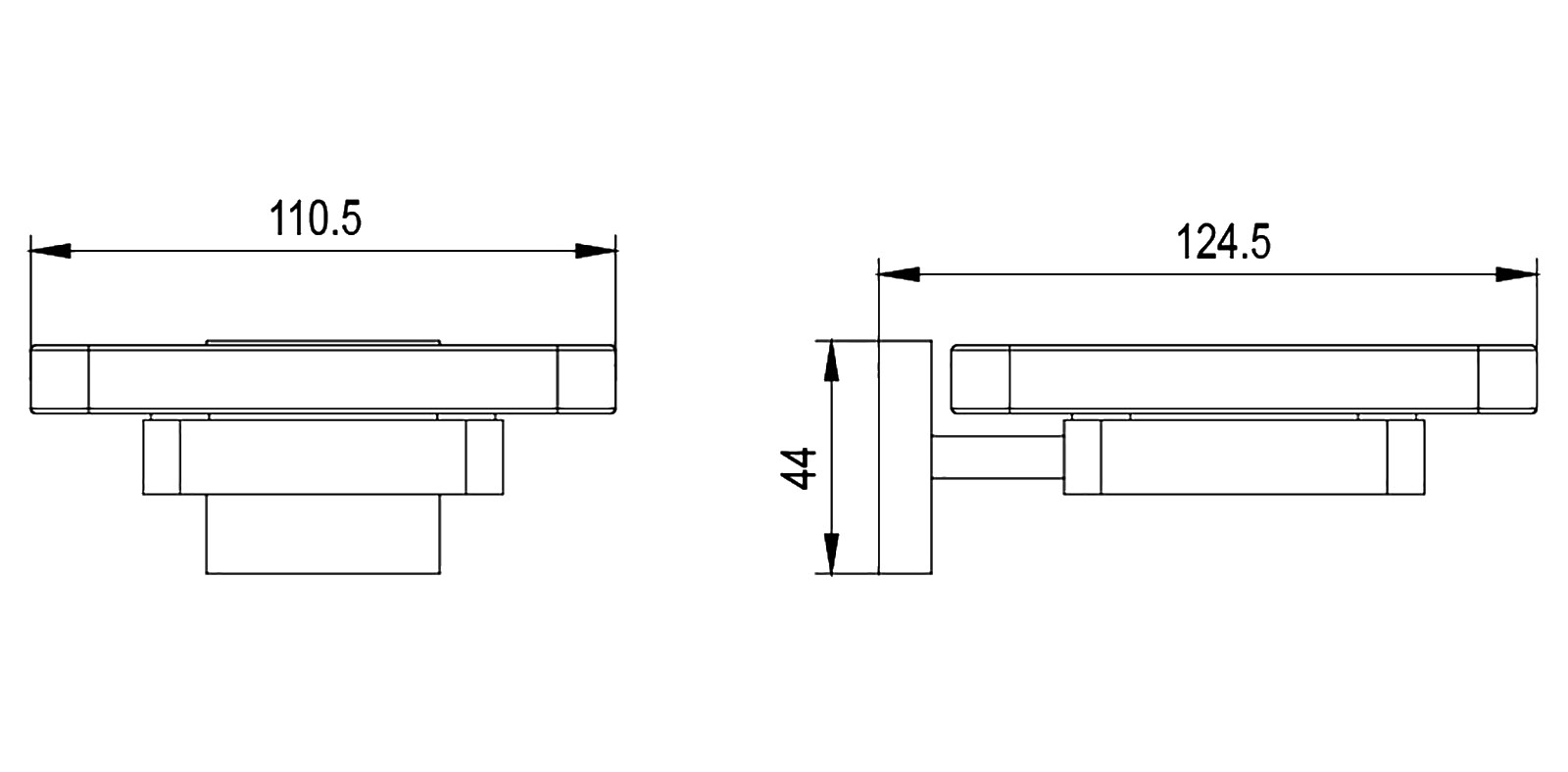Приобрести мыльница timo selene 10022/00 хром