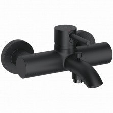 KLUDI BOZZ Смеситель для ванны и душа, черный матовый, арт. 386913976