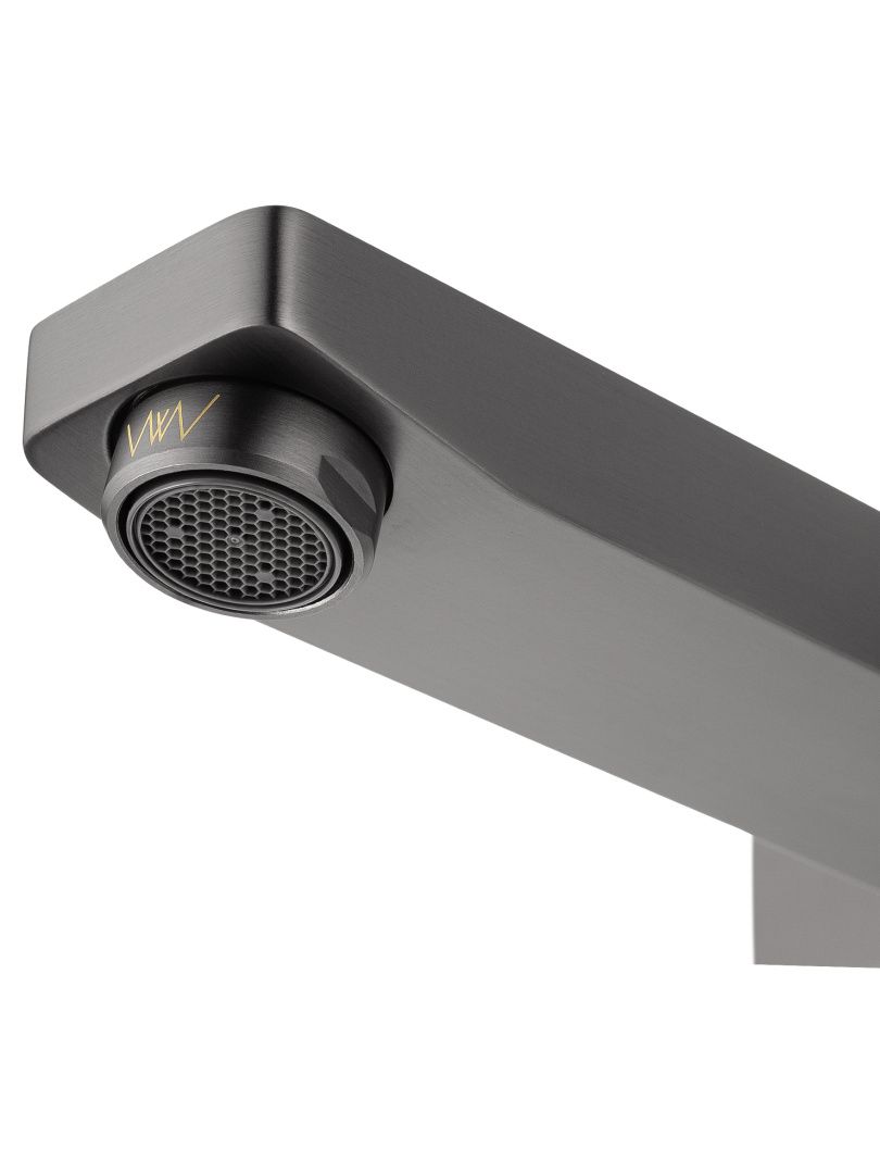 Приобрести смеситель для ванны с душем wonzon & woghand frame, темный графит (ww-88639010-bgm)