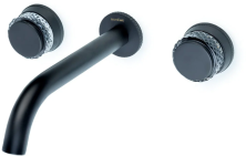 Boheme Смеситель для раковины Aura, черный 152-2-B-A