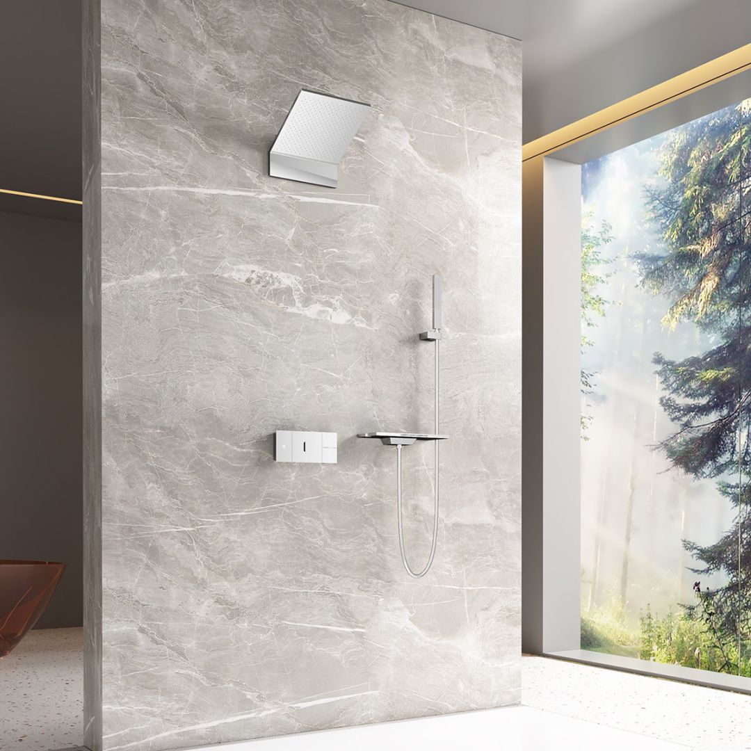 Приобрести vincea встраиваемая душевая система futura, хром vsfw-2f11tch