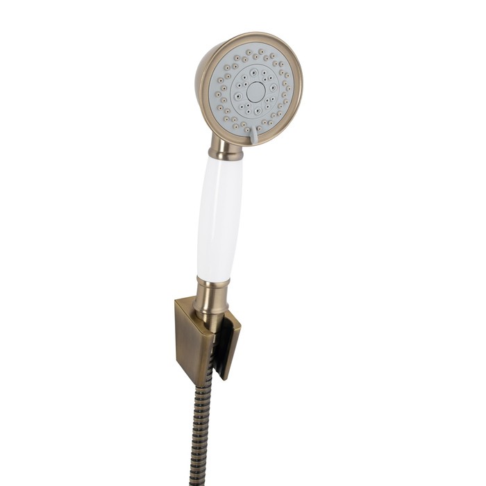 Приобрести iddis смеситель для ванны sam 215мм, белый\бронза sambr02i02