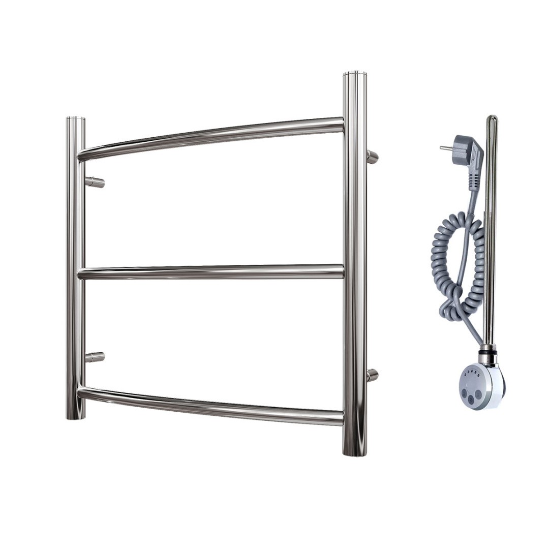 Приобрести полотенцесушитель электрический point 500х500 афина п3, хром pn04155e