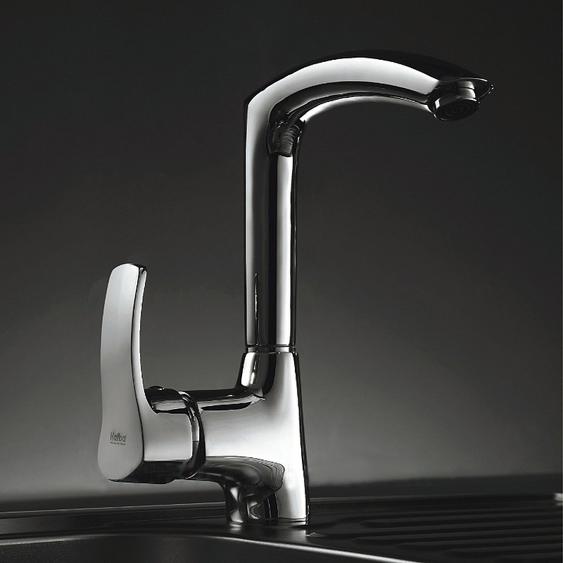 Приобрести haiba смеситель для кухни 259 мм, хром hb-4070