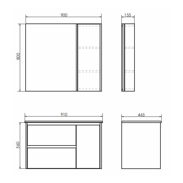 Приобрести сomforty зеркало-шкаф "бремен-90", дуб белый