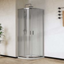 Vincea Душевое ограждение City 90х90 см, прозрачное, хром VSQ-5CT900CL