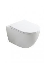 Унитаз подвесной безободковый WONZON & WOGHAND NILE, белый глянцевый (WW-UP2210-GW)