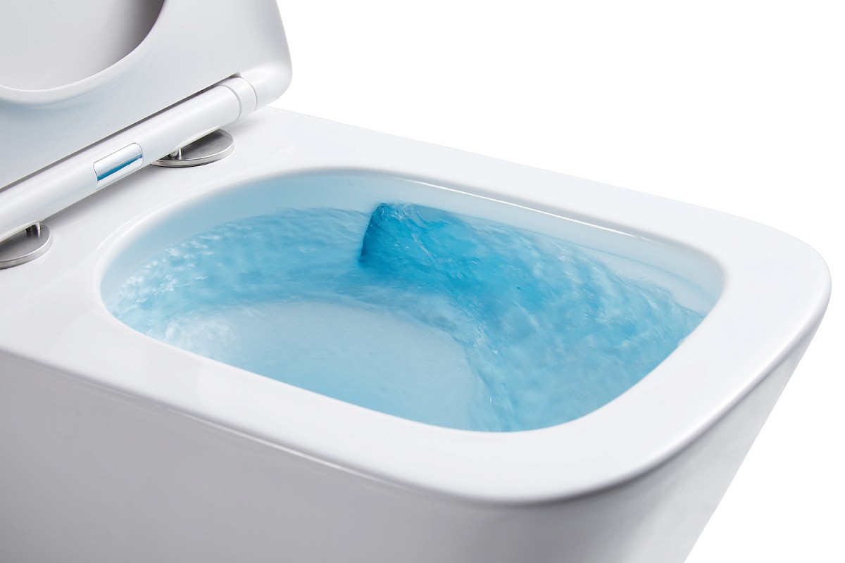 Приобрести azario унитаз подвесной teramo, безободковый с тонкой крышкой микролифт, антивсплеск az-0052-uq