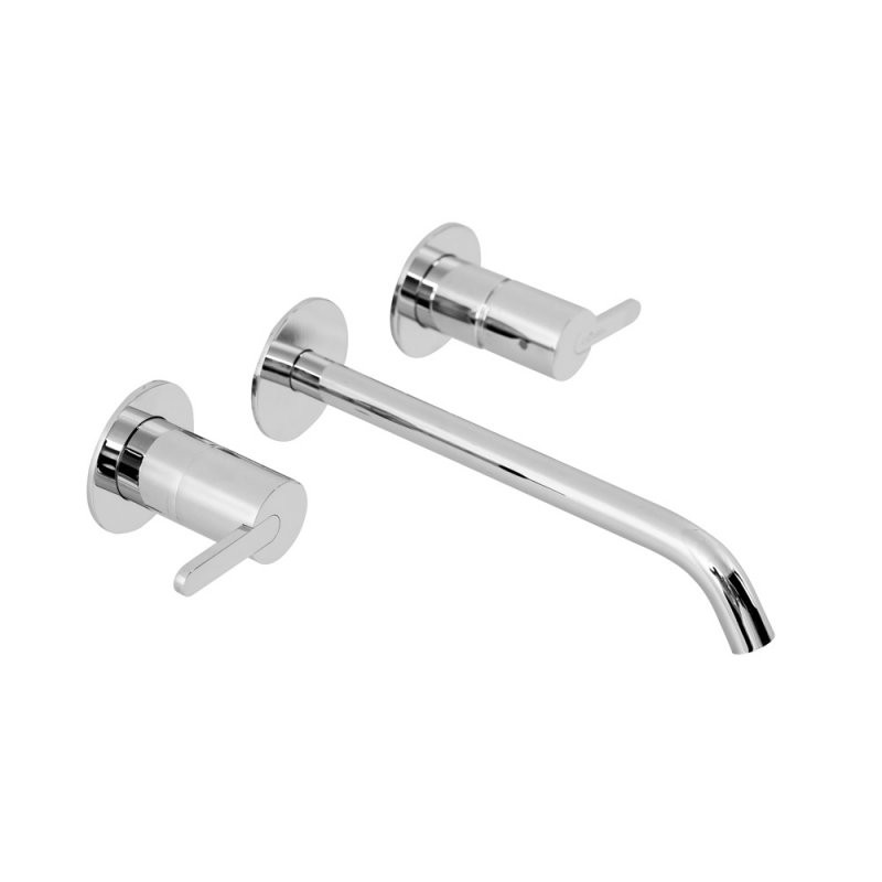 Приобрести cezares смеситель для раковины leaf, скрытый монтаж, хром leaf-bli3l