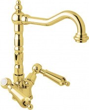 CEZARES Смеситель для раковины FIRST, высокий, золото FIRST-LS2-03/24-M