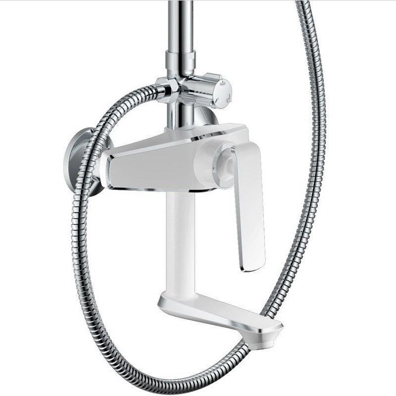 Приобрести haiba душевая система, прямоугольная d-290мм, хром hb24548-8