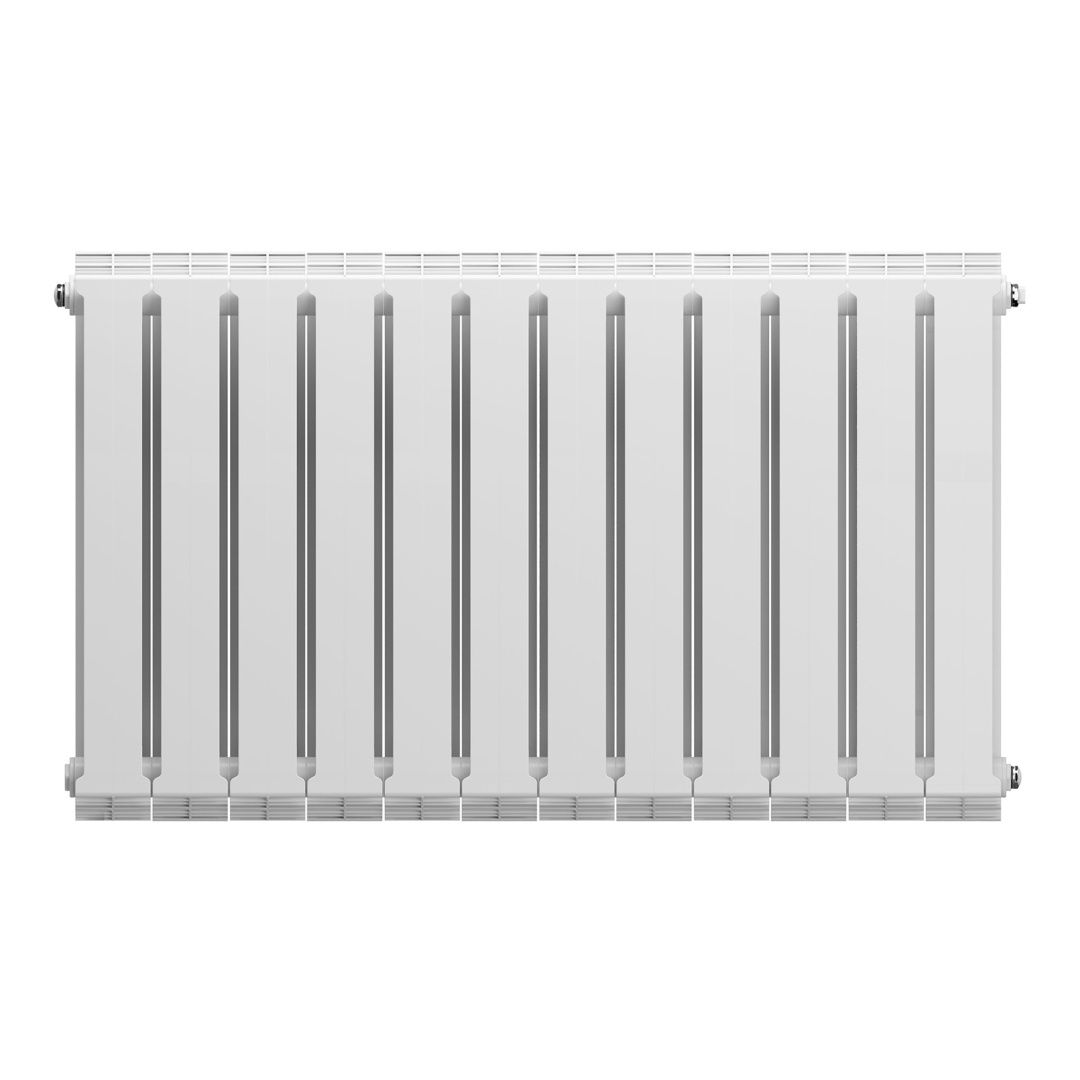 Приобрести royal thermo радиатор биметаллический pianoforte 500 /bianco traffico ( белый ) - 12 секц.