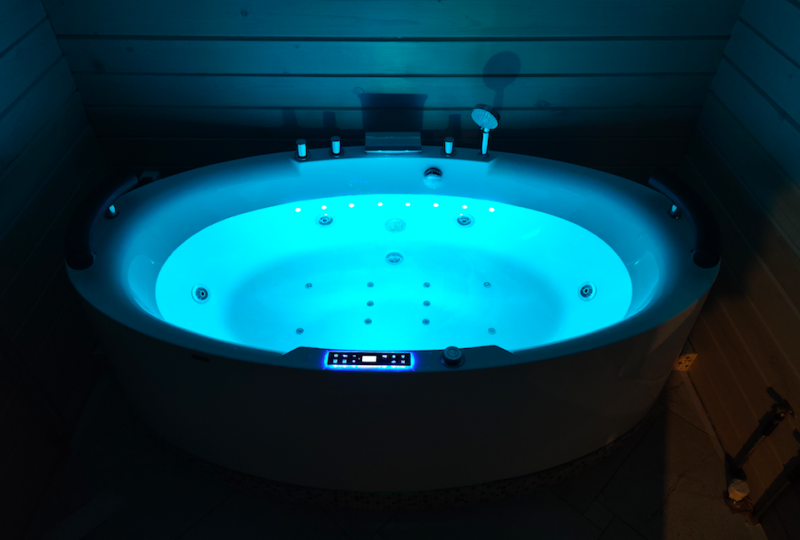 Приобрести frank гидромассажная ванна f163, 200х110 см, овальная, белая