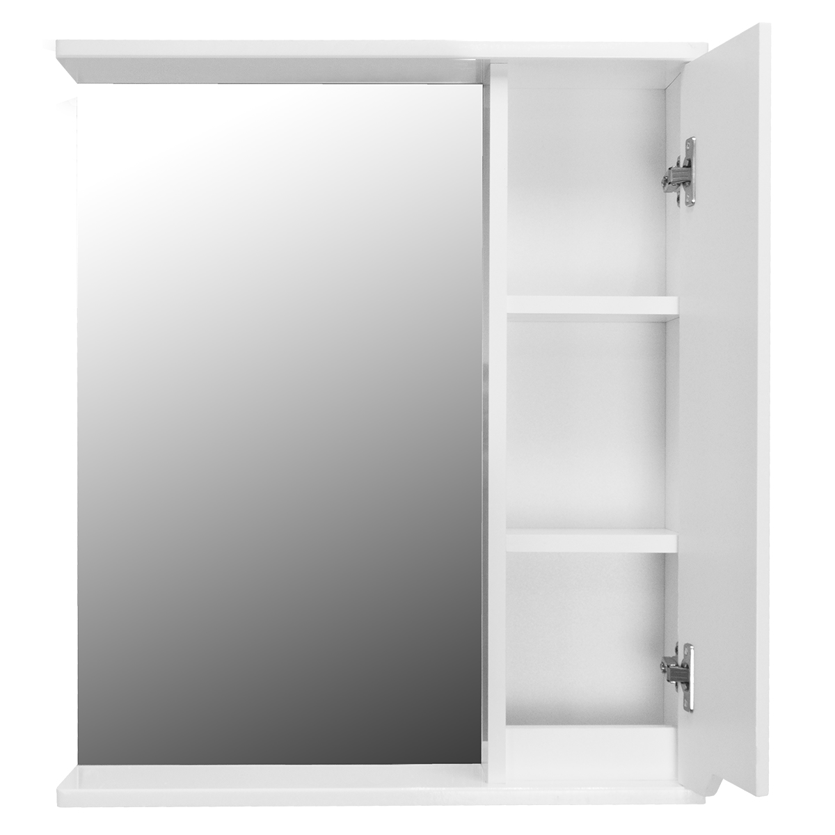 Приобрести loranto зеркало-шкаф mari 60 см, правое, без светильника (cs00086020)