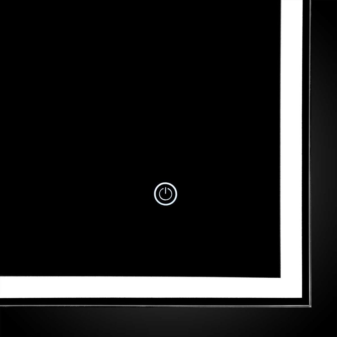 Приобрести vincea зеркало 90х70 см, с led подсветкой, сенсор, диммер vlm-3vn900