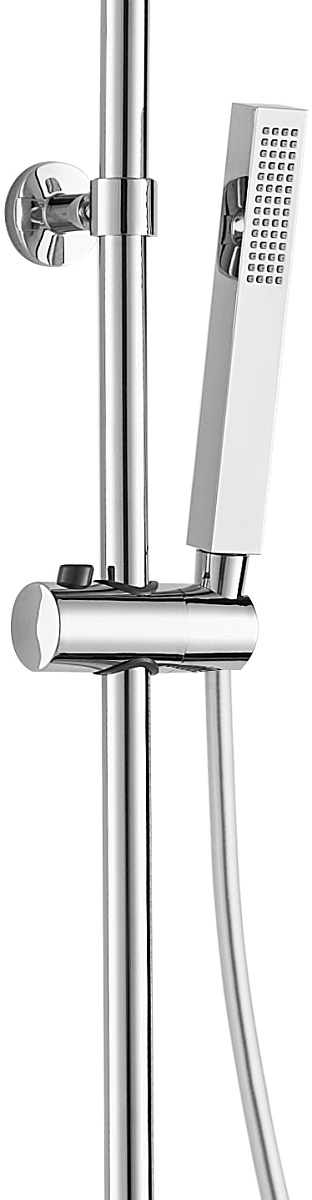 Приобрести aquanet душевая стойка practic 126 см, хром af100-70-s-c