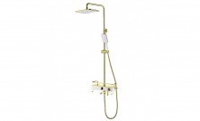 LEMARK Душевая система Mista, золото LM6462WG