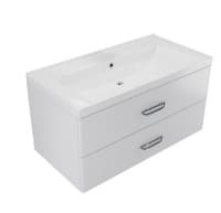 Приобрести mirsant тумба подвесная с раковиной fuji 100см.