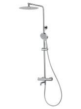 Душевая система с термостатом WONZON & WOGHAND STICK, Хром (WW-88739903-CR)