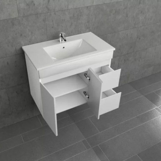 Приобрести mirsant тумба подвесная next 80\1 80 см с раковиной premier-80 ут000020467