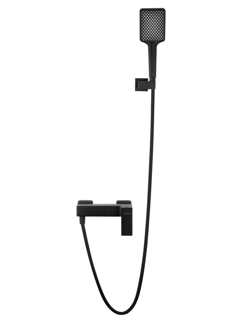 Приобрести смеситель для душа wonzon & woghand cube 2.0, черный матовый (ww-88048068-mb)