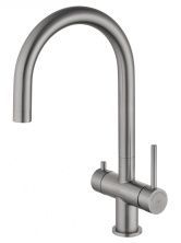 Смеситель для кухни c подключением фильтра WONZON & WOGHAND, Брашированный никель (WW-3211-BS)