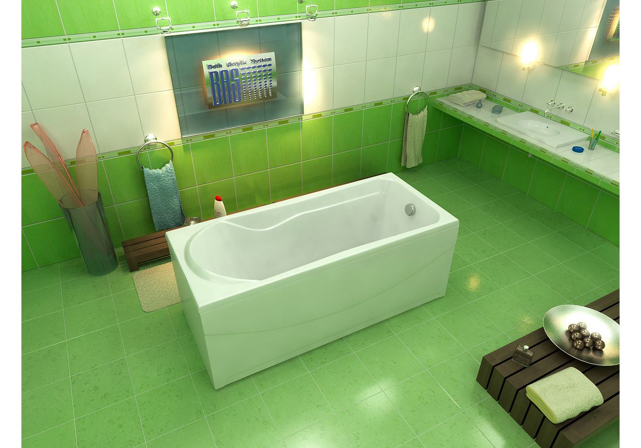 Приобрести bas акриловая ванна мальта 170*75