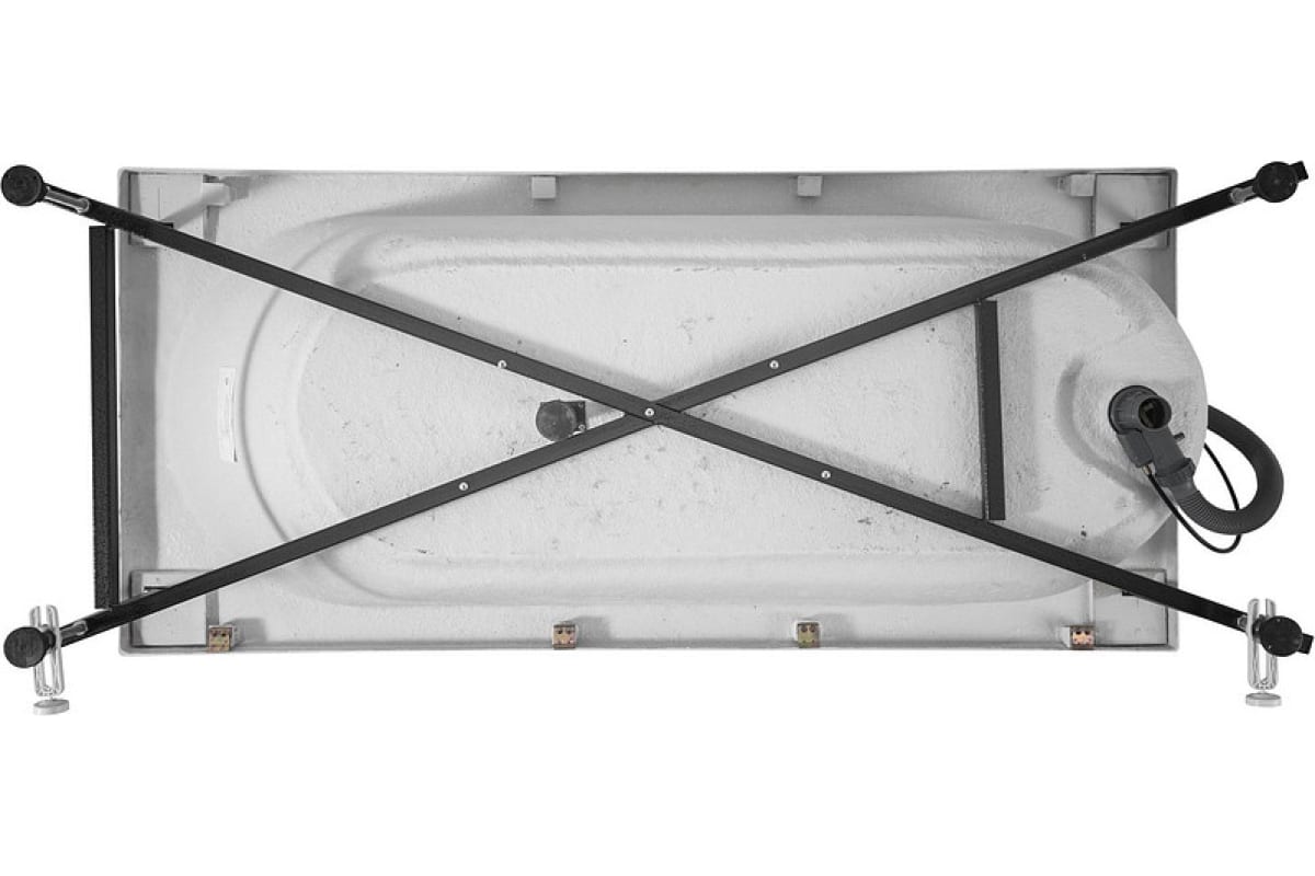 Приобрести aquanet акриловая ванна lotos 175x80 см, белая