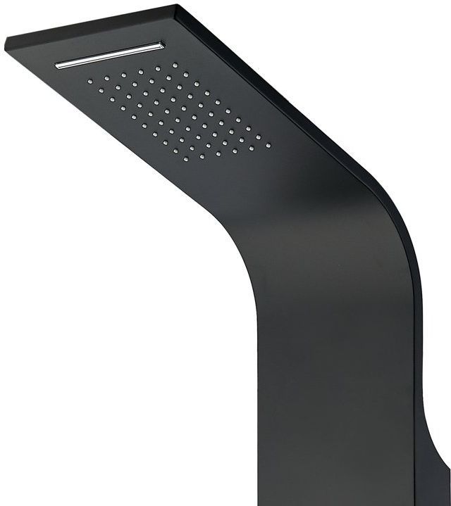 Приобрести aquanet душевая панель galaxy black 150 см с гидромассажем