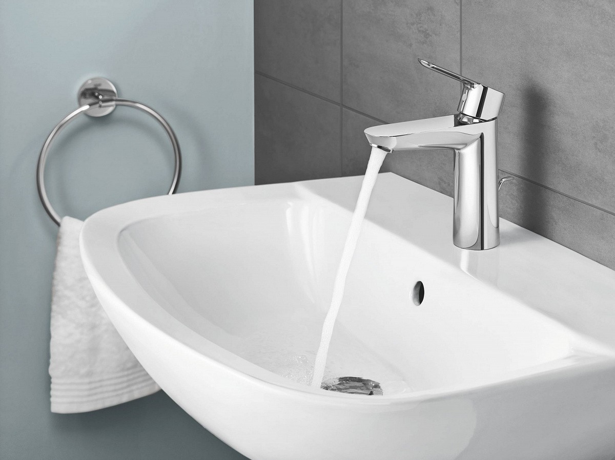 Приобрести grohe раковина bau ceramic 60см, белая альпин 39421000
