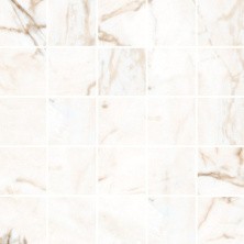 Мозаика Kerranova Marble Trend 307x307 мм, MR, Gold, светло бежевая 