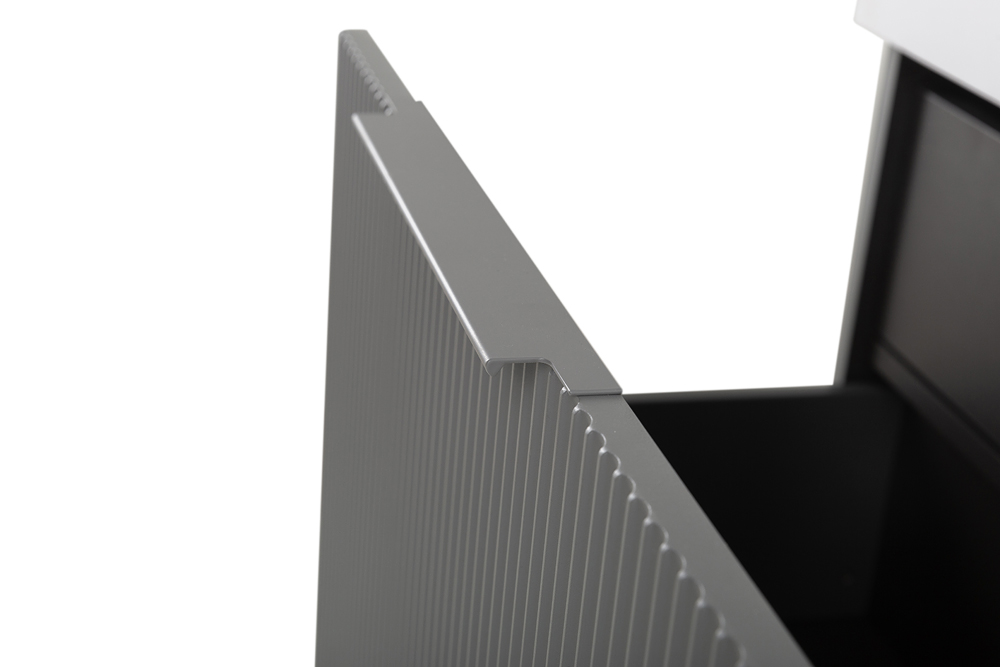 Приобрести cezares тумба подвесная с раковиной premium 120 см plisse grigio nuvola, серая 55449